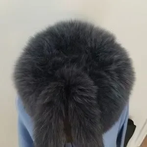 NWT Dr. Zhivago Beautiful Adjustable Gray Fur Hat Accessories | Nwt Dr Zhivago Beautiful Adjustable Gray Fur  main image 2